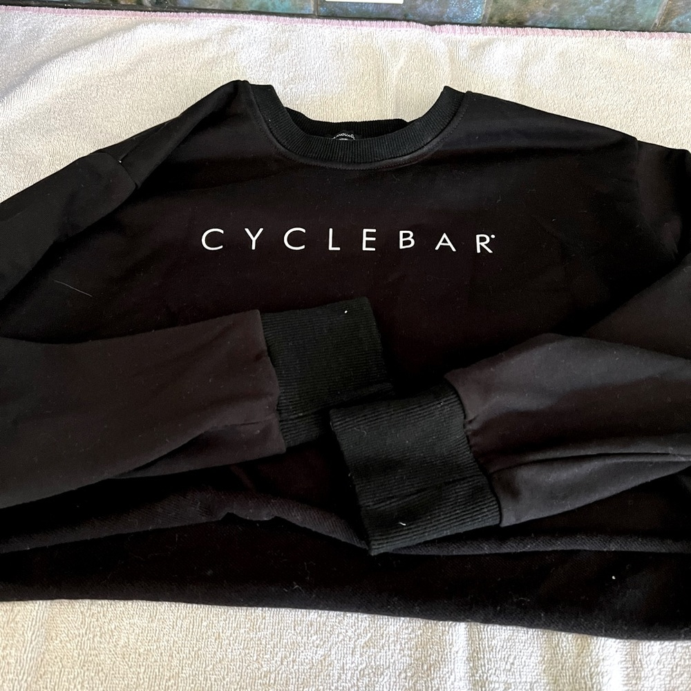 Cycle Bar Cropped Sweatshirt